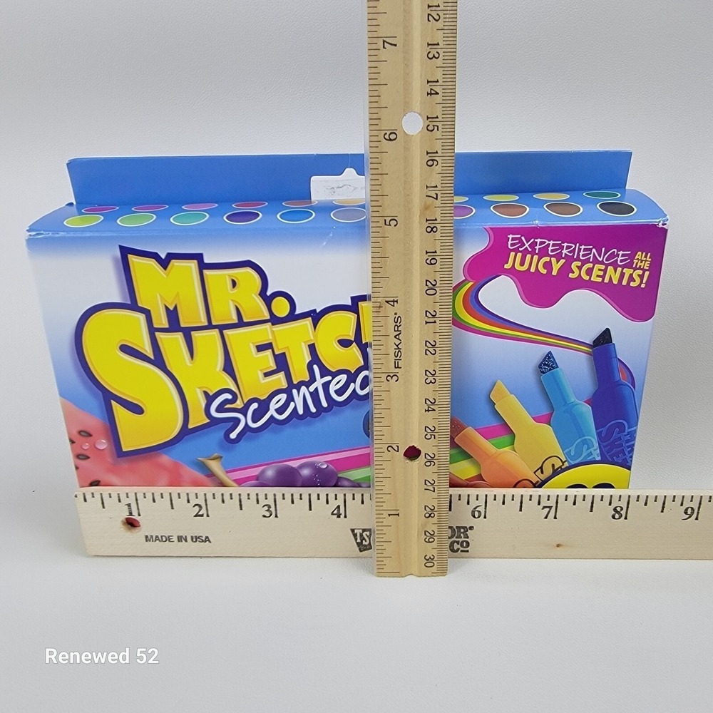 Mr. Sketch 22ct Scented Markers Chisel Tip Assorted Colors 2054594 New - Picture 9 of 11